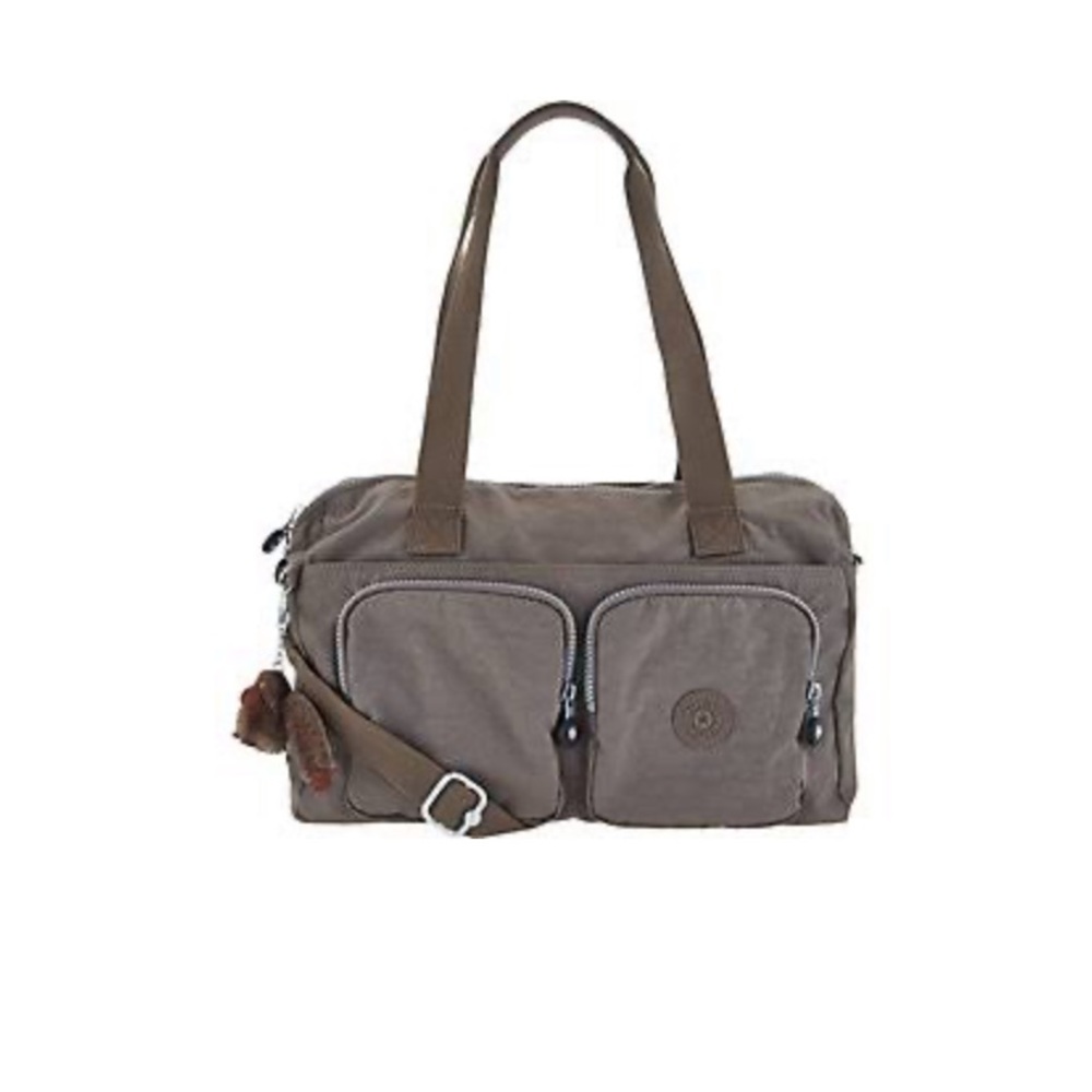 Kipling front pocket satchel bag purse